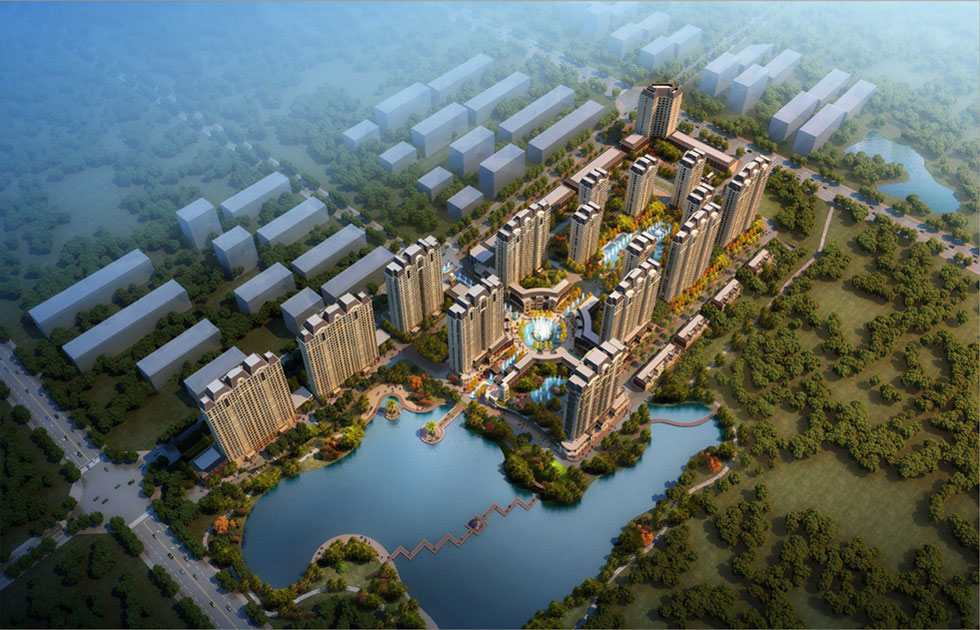 中央尚城（众泰·森林半岛）鸟瞰