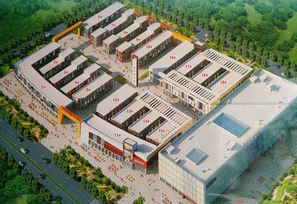 乌海凯阳建材城鸟瞰