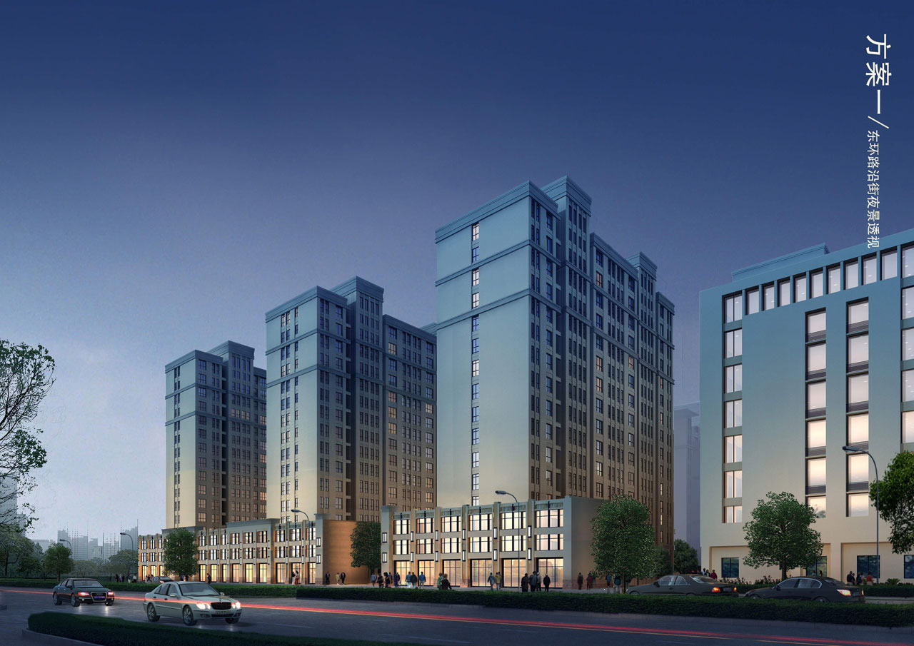 威信佳苑住宅小区外貌