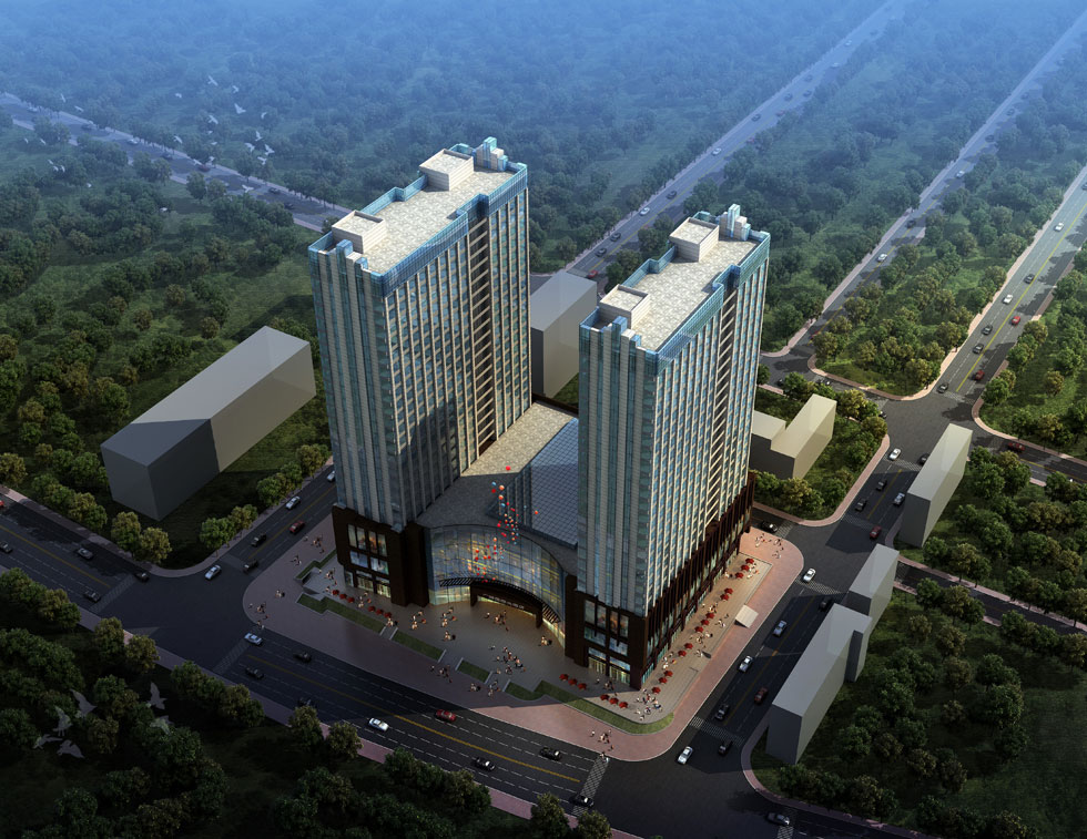 广源国际大厦鸟瞰