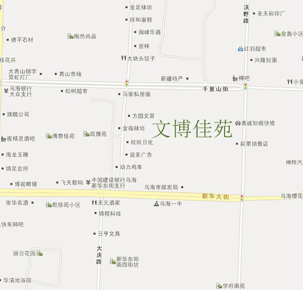 文博佳苑二期地理位置