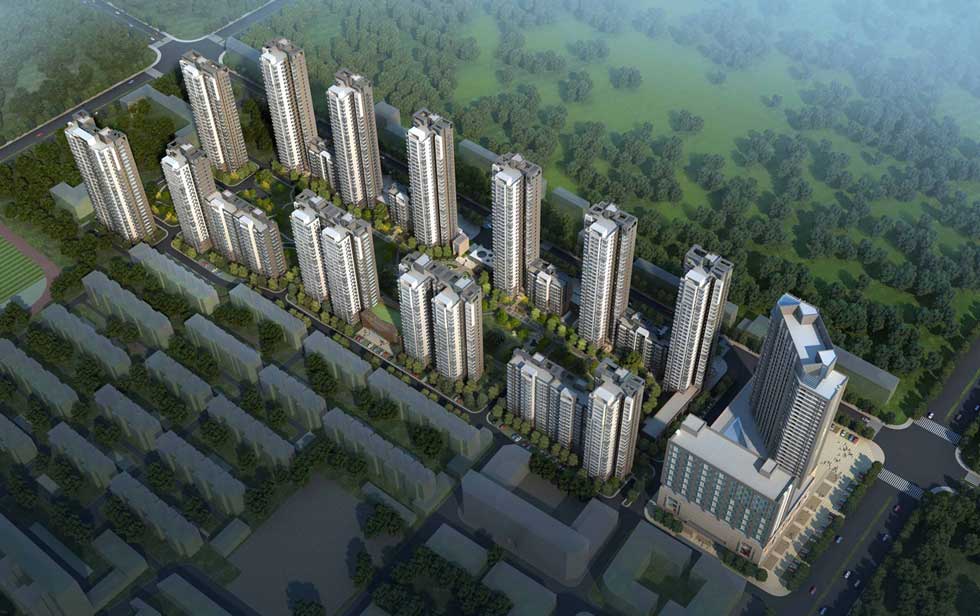 新天地·中央公园鸟瞰