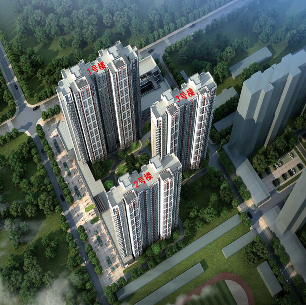 新天地·信达家园鸟瞰