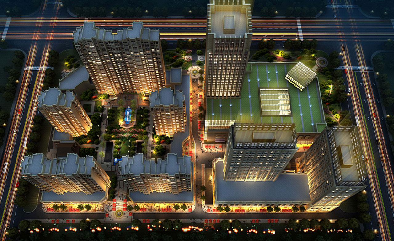 新锐华贸城外貌