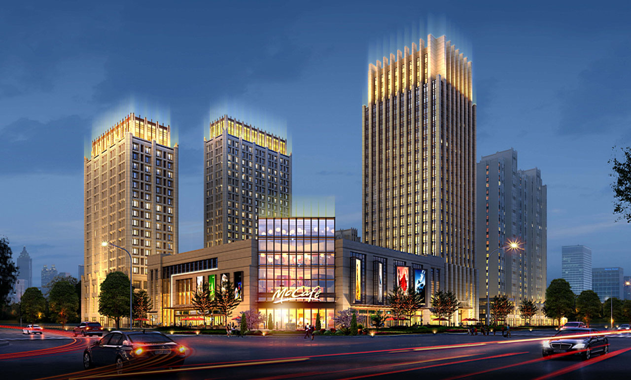 新锐华贸城外貌