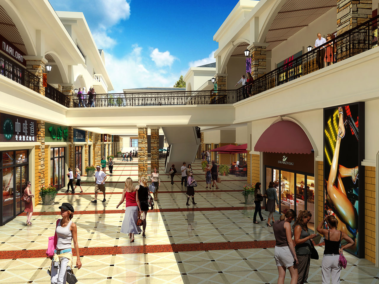 银泰广场商住小区外貌