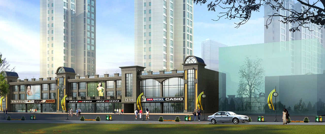 锦尚锦·骊都国际小区外貌