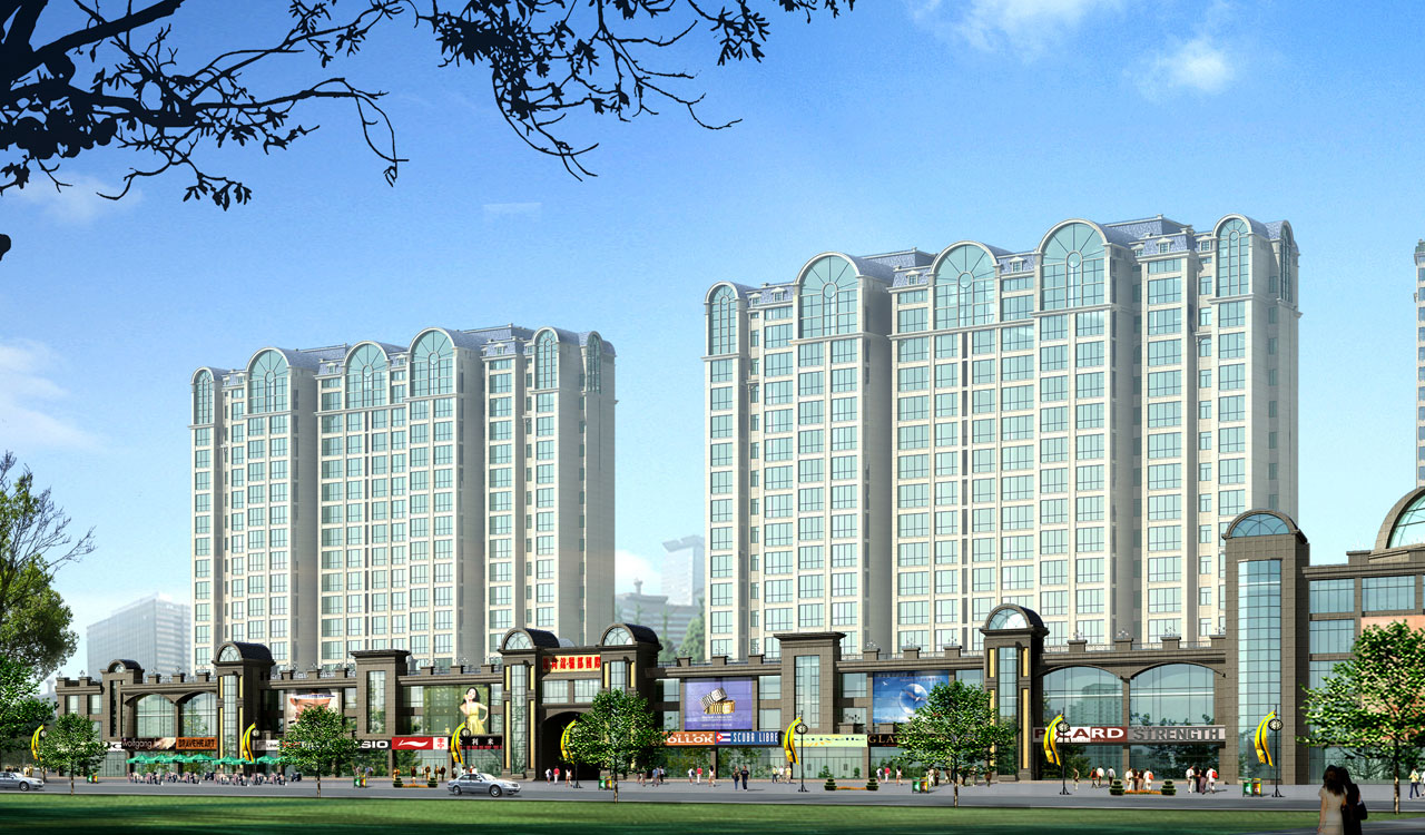 锦尚锦·骊都国际小区外貌