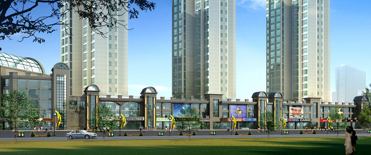 锦尚锦·骊都国际小区外貌